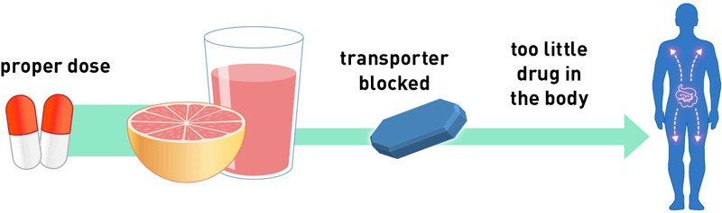 transporter blocked