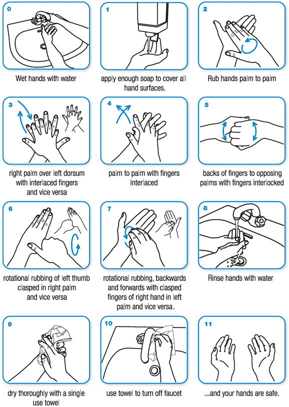 Hand Washing the WHO's Way